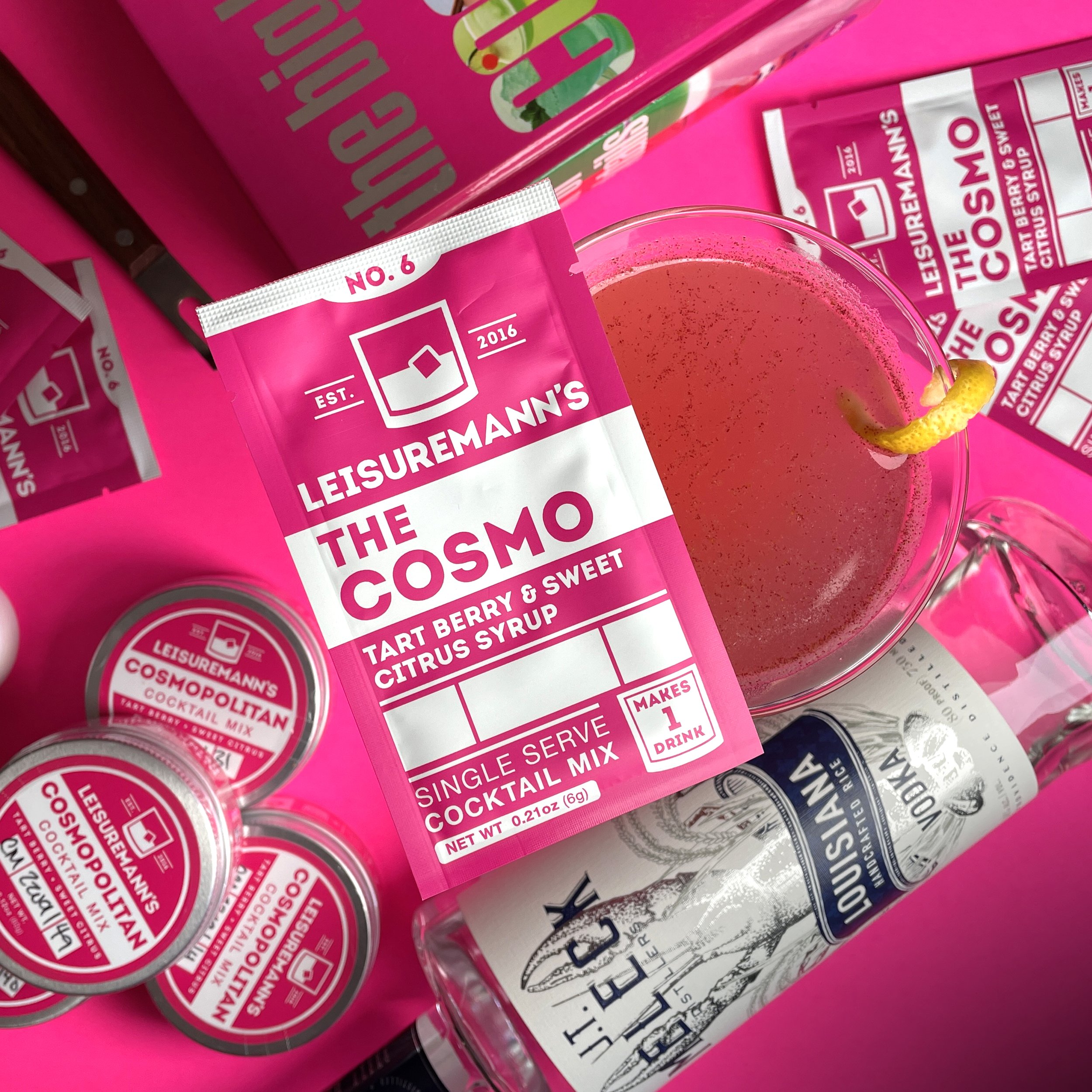 Leisuremann's Cocktail Mixes - Cosmopolitan